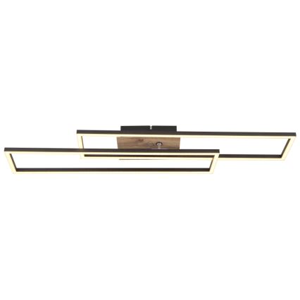 Globo - LED Плафониера LED/30W/230V 3000K 60x80 см черен