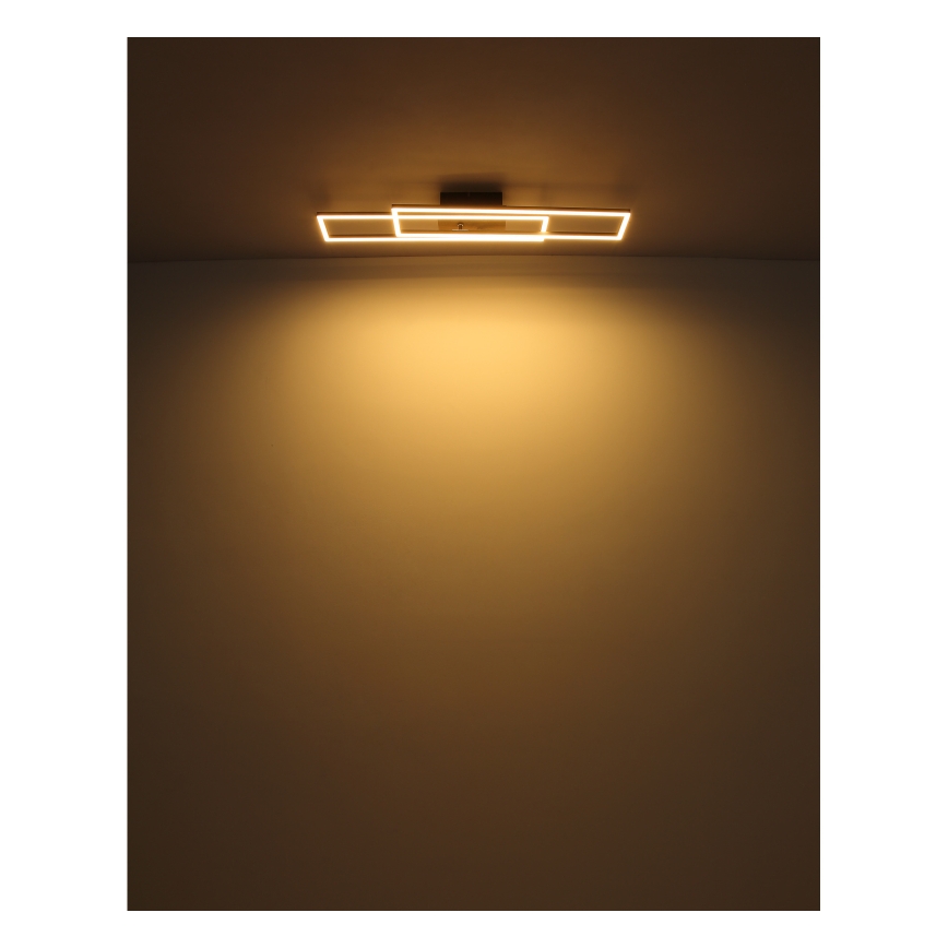 Globo - LED Плафониера LED/30W/230V 3000K 60x80 см черен