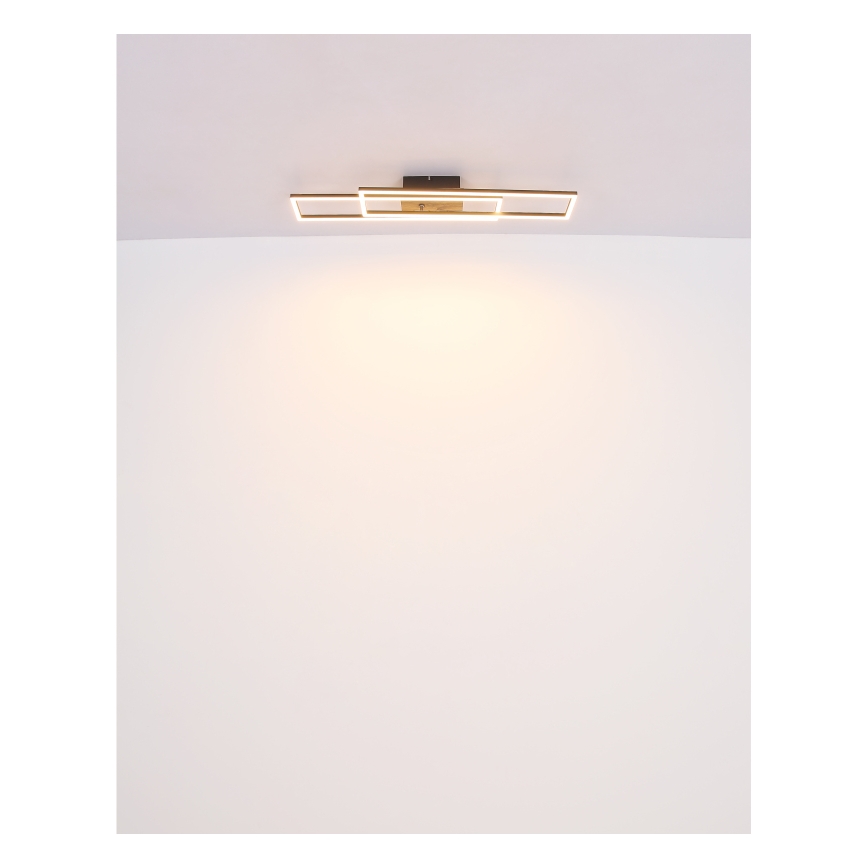 Globo - LED Плафониера LED/30W/230V 3000K 60x80 см черен
