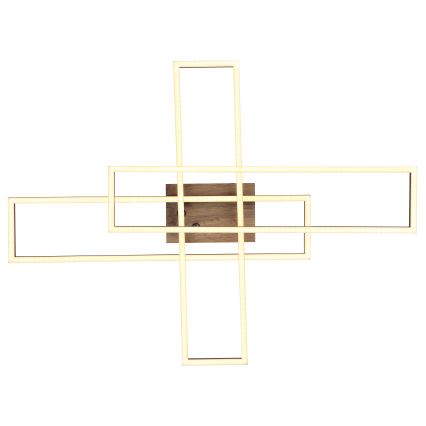 Globo - LED Плафониера LED/40W/230V 3000K 60x80 см черен