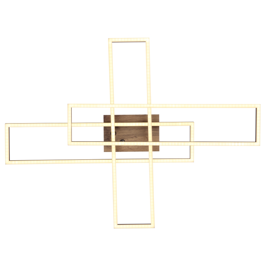 Globo - LED Плафониера LED/40W/230V 3000K 60x80 см черен