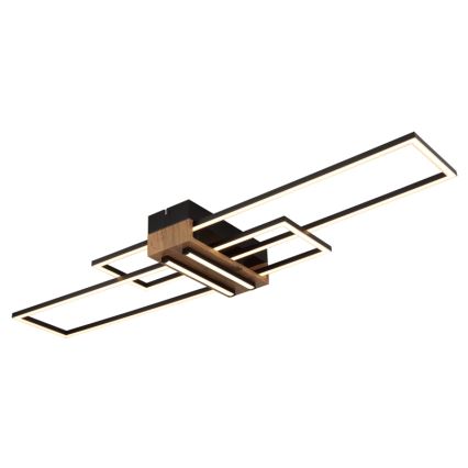 Globo - LED Плафониера LED/40W/230V 3000K 25x100 см черен