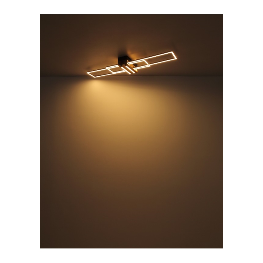 Globo - LED Плафониера LED/40W/230V 3000K 25x100 см черен