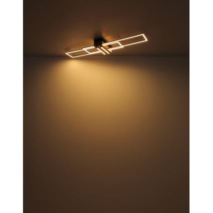 Globo - LED Плафониера LED/40W/230V 3000K 25x100 см черен