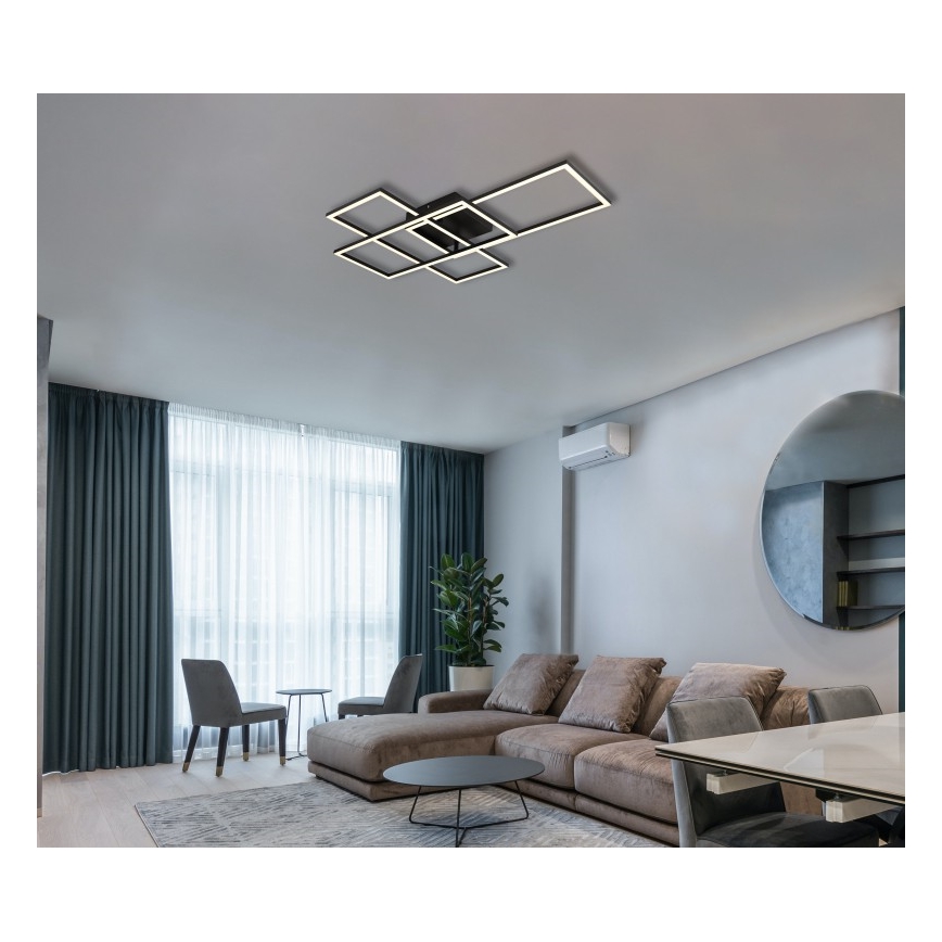 Globo - LED Димируем плафон LED/40W/230V 2700-6500K 51x74 см Wi-Fi Tuya + дистанционно управление