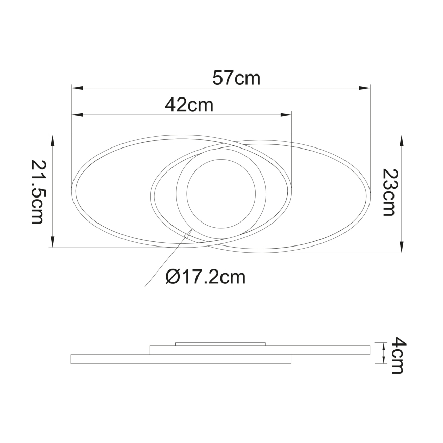 Globo - LED Лампа LED/24W/230V