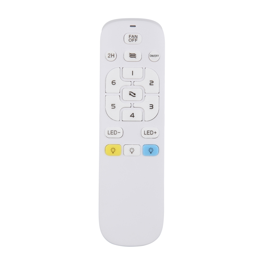 Globo - Димируем LED таванен осветител с вентилатор LED/38W/230V 3000-6500K + дистанционно управление