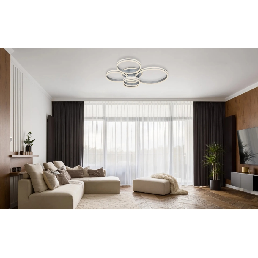 Globo - димируемо LED таванно осветително тяло LED/120W/230V 2700-6000K 90x114 cm + дистанционно управление