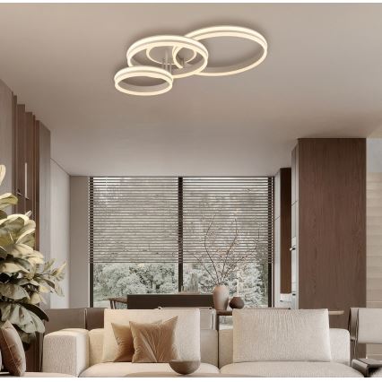 Globo - LED Димируемо таванно осветително тяло LED/72W/230V 3000K 79,5x50 cm