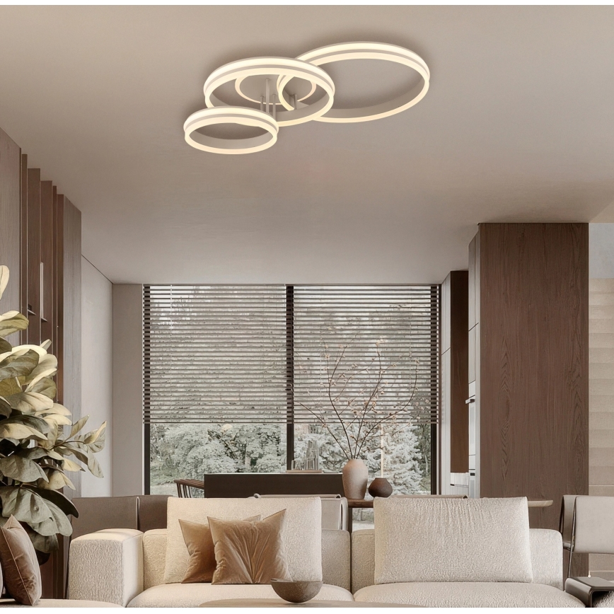 Globo - LED Димируемо таванно осветително тяло LED/72W/230V 3000K 79,5x50 cm