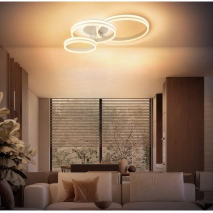 Globo - LED Димируемо таванно осветително тяло LED/72W/230V 3000K 79,5x50 cm