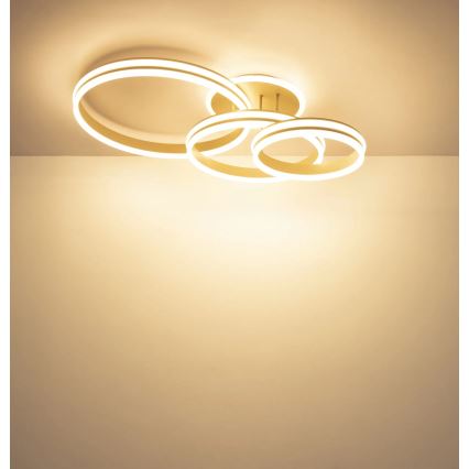 Globo - LED Димируемо таванно осветително тяло LED/72W/230V 3000K 79,5x50 cm
