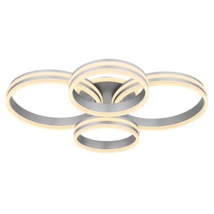 Globo - LED регулируемо таванно осветително тяло LED/90W/230V 2700-6000K 68x85 см + дистанционно управление