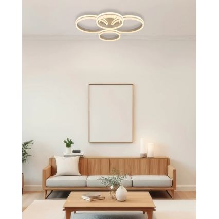 Globo - Димируемо LED таванно осветително тяло LED/92W/230V 3000K 68x84,5 cm