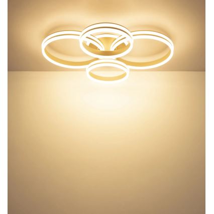 Globo - Димируемо LED таванно осветително тяло LED/92W/230V 3000K 68x84,5 cm