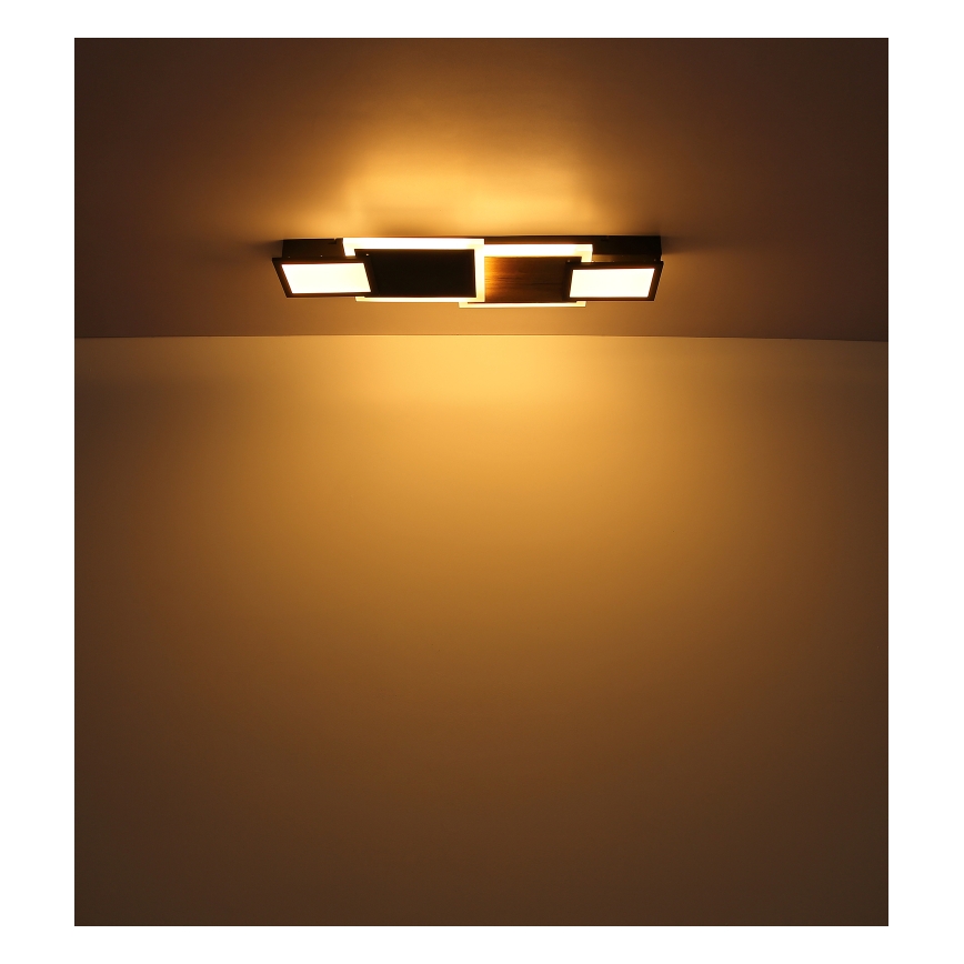 Globo 67279-30 - LED таванно осветително тяло CAROLINE LED/30W/230V 25x71,5 cm бежово/черно