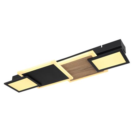 Globo 67279-30 - LED таванно осветително тяло CAROLINE LED/30W/230V 25x71,5 cm бежово/черно