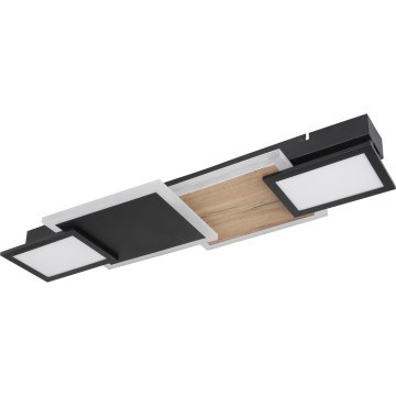 Globo 67279-30 - LED таванно осветително тяло CAROLINE LED/30W/230V 25x71,5 cm бежово/черно