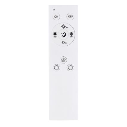 Globo - LED Димируем полилей за повърхностен монтаж LED/22W/230V 2700-6000K + дистанционно