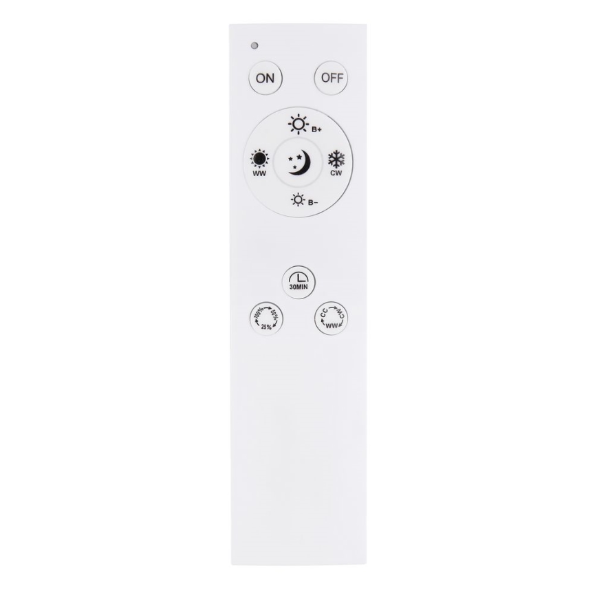 Globo - LED Димируем полилей за повърхностен монтаж LED/22W/230V 2700-6000K + дистанционно