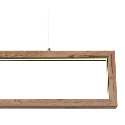 Globo 67287H - LED полилей на кабел MANDERA LED/24W/230V кафяв