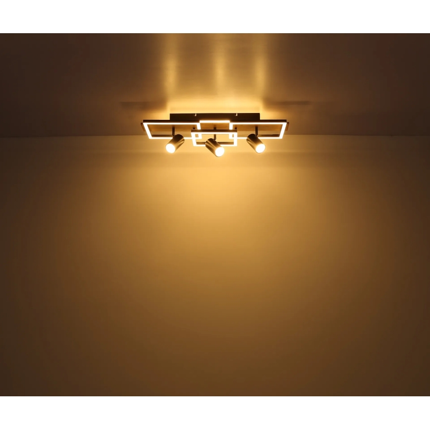 Globo - LED таванно осветително тяло LED/48W/230V + 3xGU10/5W 3000K 27x72 см