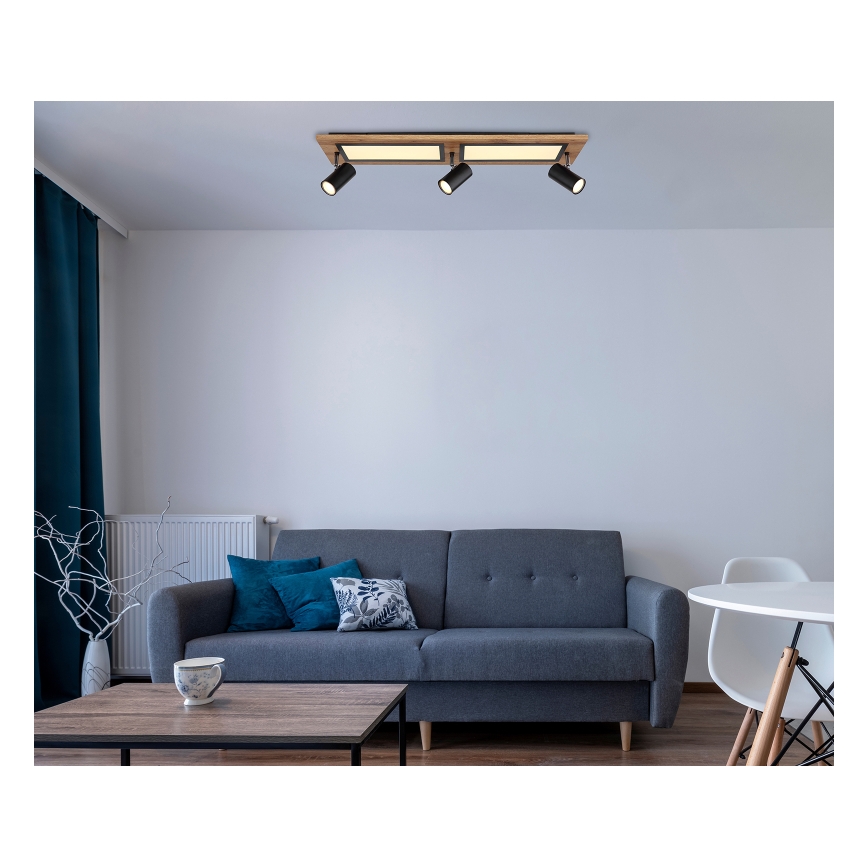 Globo - LED Спот LED/24W/230V + 3xGU10/5W