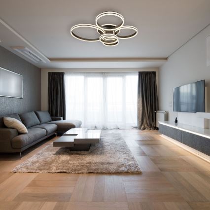 Globo - LED Димируем плафон LED/120W/230V 2700K-6000K + дистанционно управление