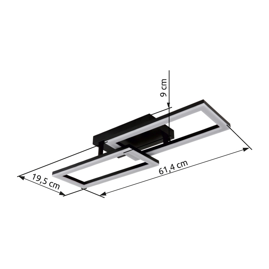 Globo - LED Плафониера LED/20W/230V