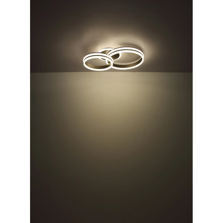 Globo - Димируемо таванно LED осветително тяло LED/50W/230V 2700-6000K 50x75 cm + дистанционно управление