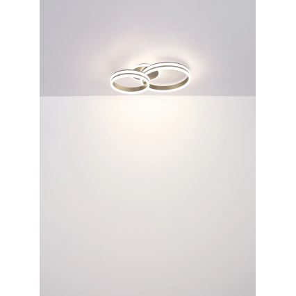 Globo - Димируемо таванно LED осветително тяло LED/50W/230V 2700-6000K 50x75 cm + дистанционно управление
