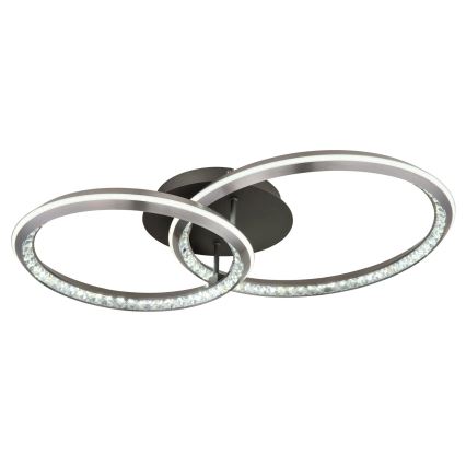 Globo - Димируемо таванно LED осветително тяло LED/50W/230V 2700-6000K 50x75 cm + дистанционно управление