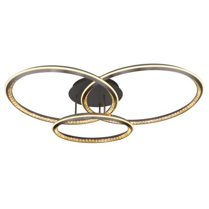 Globo - LED димируема таванна лампа LED/72W/230V 2700-6000K 50x75 cm + дистанционно управление