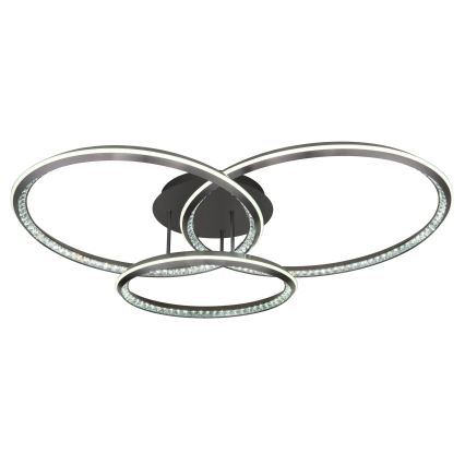 Globo - LED димируема таванна лампа LED/72W/230V 2700-6000K 50x75 cm + дистанционно управление