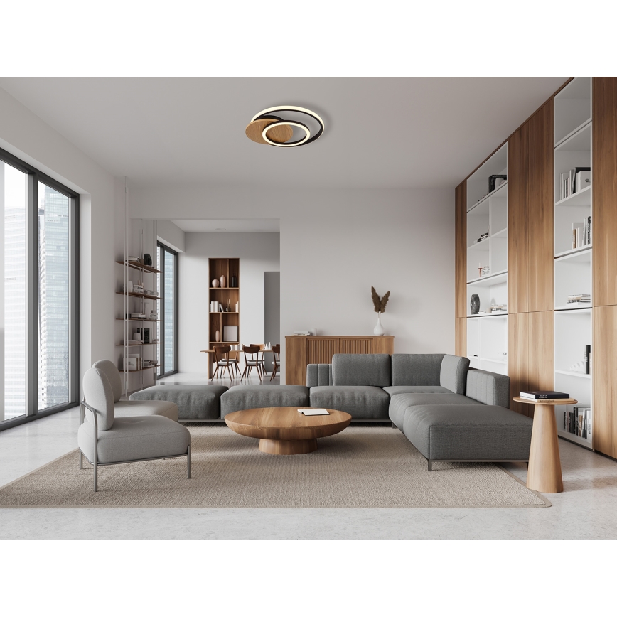 Globo - LED Плафониера LED/24W/230V черен