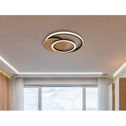 Globo - LED Плафониера LED/24W/230V черен