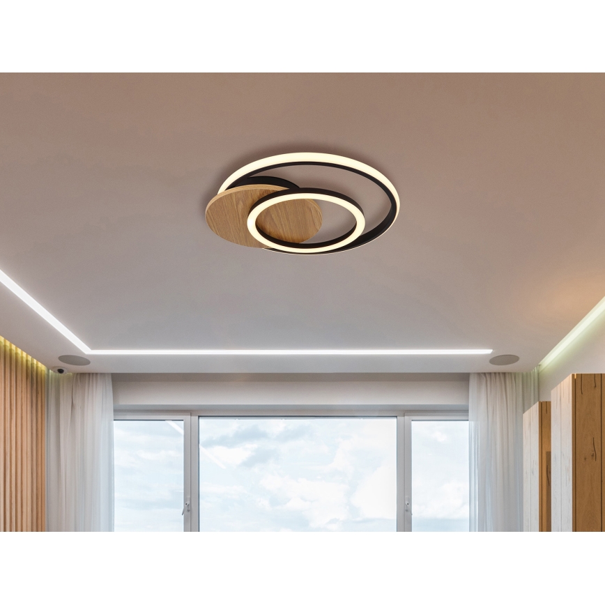 Globo - LED Плафониера LED/24W/230V черен