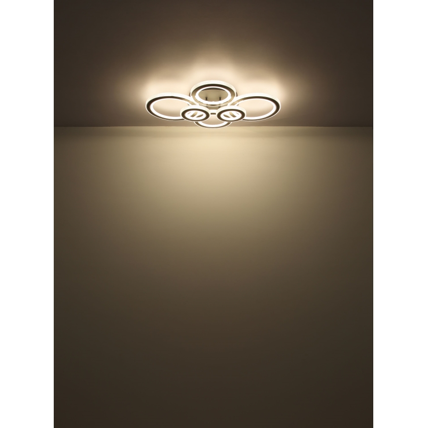 Globo - LED регулируемо таванно осветително тяло LED/60W/230V 2700-6000K 56x78 см антрацит + дистанционно управление