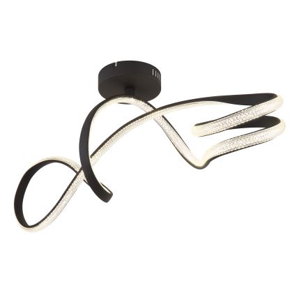 Globo - LED Полилей за повърхностен монтаж LED/30W/230V черен