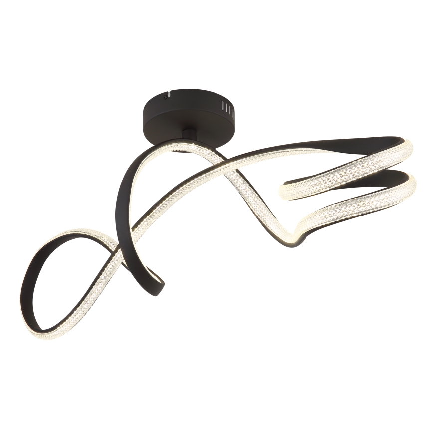 Globo - LED Полилей за повърхностен монтаж LED/30W/230V черен