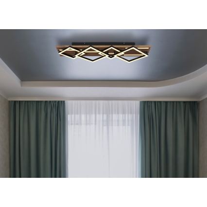 Globo - LED таванно осветително тяло LED/30W/230V + LED/12W 3000K 31x82cm