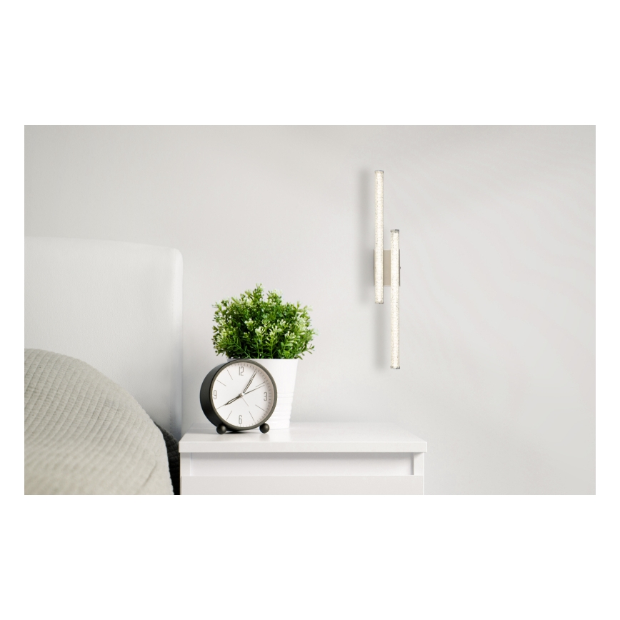 Globo - LED Плафониера LED/12W/230V 4000K матов хром