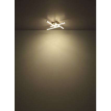 Globo - LED Плафониера LED/24W/230V 4000K матов хром