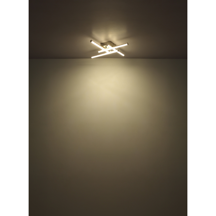 Globo - LED Плафониера LED/24W/230V 4000K матов хром