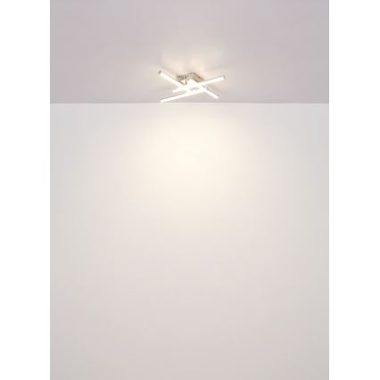 Globo - LED Плафониера LED/24W/230V 4000K матов хром