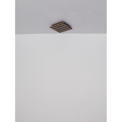 Globo - LED Плафониера LED/30W/230V 3000K 80x20 см дърво