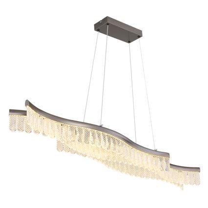 Globo - LED Пендел LED/35W/230V 3200K матов хром