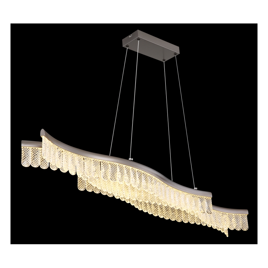 Globo - LED Пендел LED/35W/230V 3200K матов хром