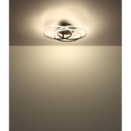Globo - LED Плафониера LED/40W/230V 4000K Ø 45,6 см черен