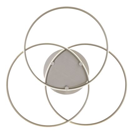 Globo - LED Плафониера LED/40W/230V 4000K Ø 45,6 см матов хром
